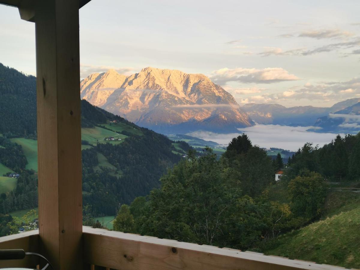 شقة Bergblick Hollnhof Donnersbach المظهر الخارجي الصورة