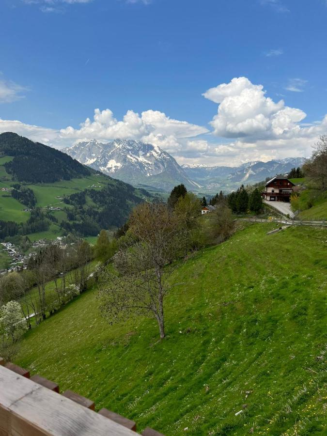 شقة Bergblick Hollnhof Donnersbach المظهر الخارجي الصورة